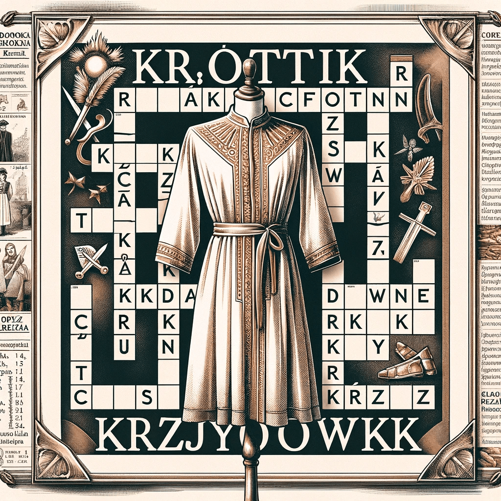 Krótki Kaftan Krzyżówka