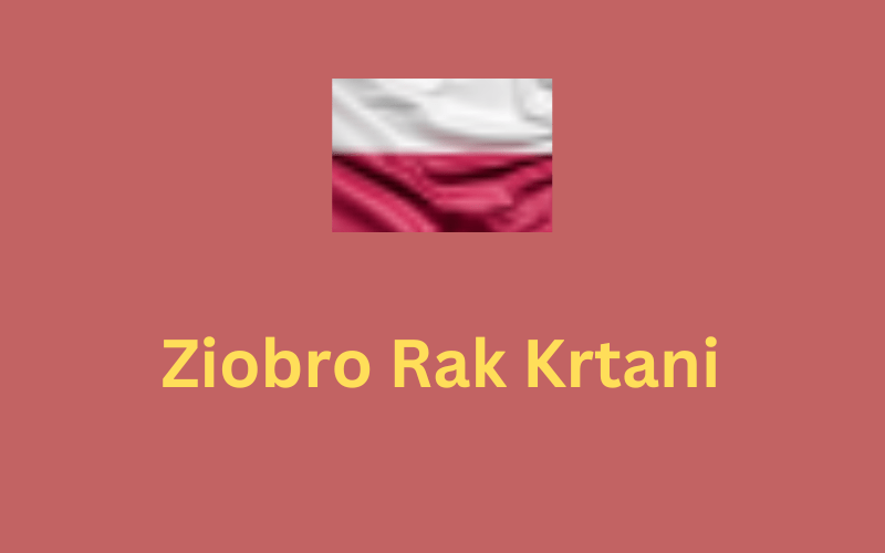 Ziobro Rak Krtani
