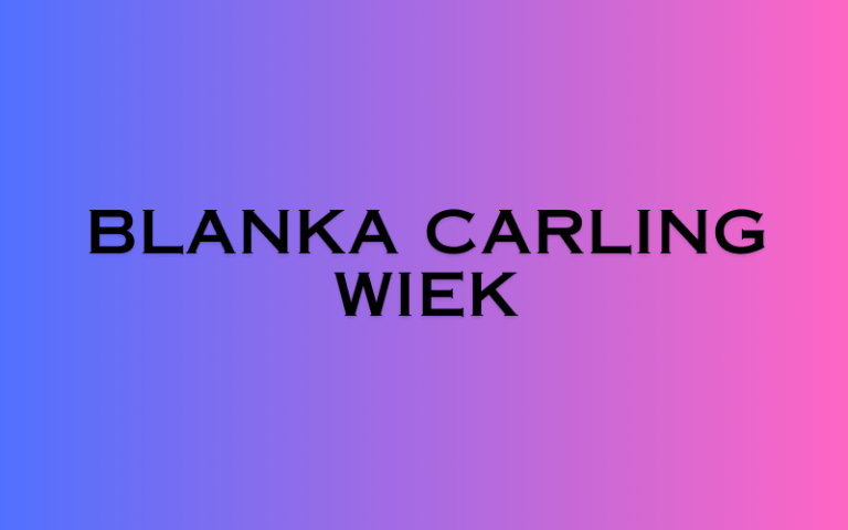 Blanka Carling Wiek